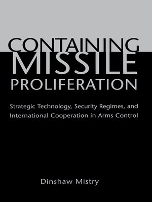 cover image of Containing Missile Proliferation